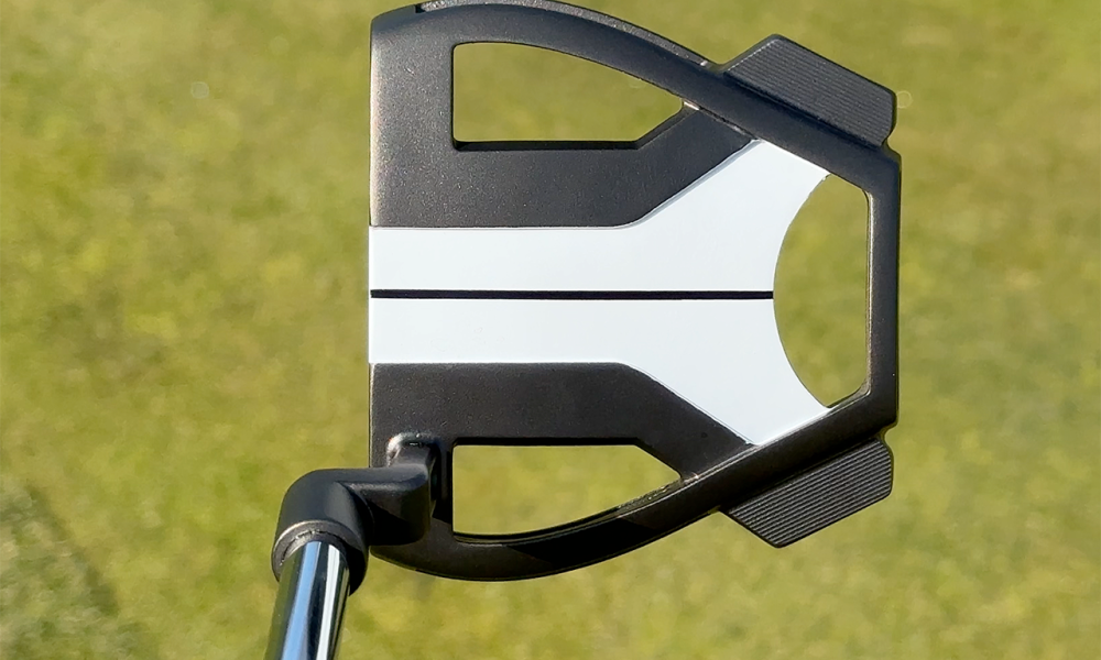 A complete list of the golf equipment Scottie Scheffler used to win the 2024 Masters Tournament at Augusta National Golf Club: DRIVER: TaylorMade Qi10 (8 degrees), with Fujikura Ventus Black 7X shaft Shop Scottie Scheffler's driver FAIRWAY WOOD: TaylorMade Qi10 (15 degrees), with Fujikura Ventus Black 8X shaft Shop Scottie Scheffler's fairway wood IRONS: Srixon ZU85 (3), with Nippon Pro Modus3 Hybrid Tour X shaft, (4), with True Temper Dynamic Gold Tour Issue X100 shaft, TaylorMade P-7TW (5-PW), with True Temper Dynamic Gold Tour Issue X100 shafts. WEDGES: Titleist Vokey Design SM8 (50, 56, 60 degrees), with True Temper Dynamic Gold Tour Issue S400 shafts. Shop Scottie Scheffler's wedges PUTTER: TaylorMade Spider Tour X L-Neck prototype BALL: Titleist Pro V1 Shop Scottie Scheffler's golf ball Scottie Scheffler's TaylorMade Spider X putter